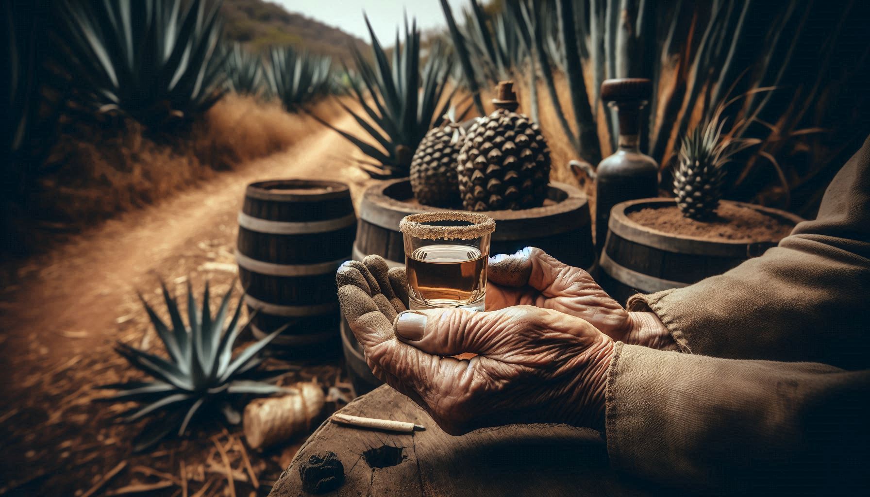 Los campos de agave