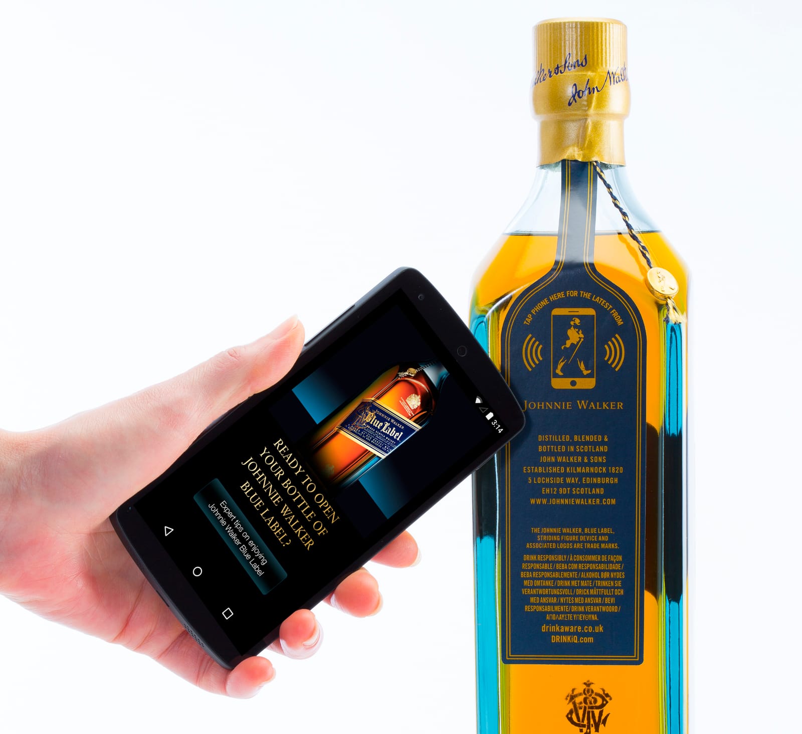 Tecnología NFC en mezcal